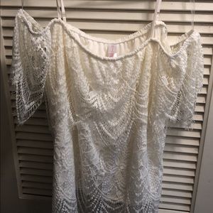 Off the shoulder shirt